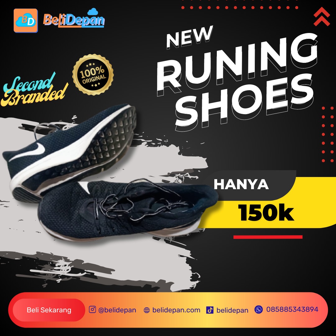 NIKE RUNNING ORIGINAL black white
