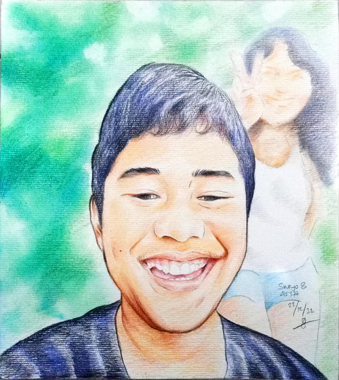 Sketsa Warna Ukuran A3 (warna )